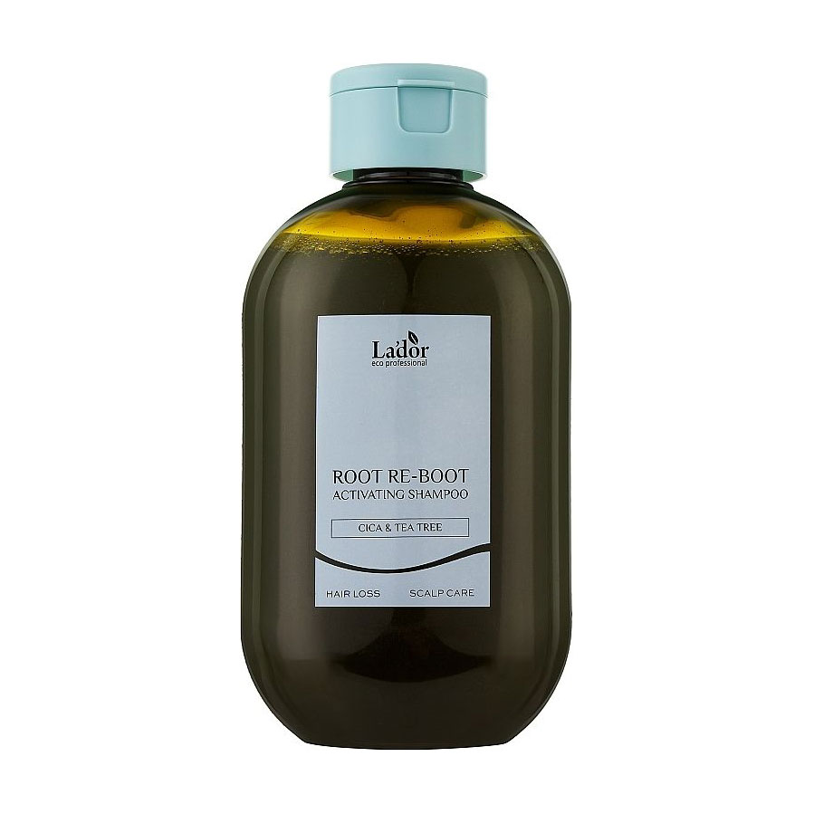Шампунь La'dor Root Re-Boot Activating Shampoo Cica &amp; Tea Tree для жирної шкіри голови, 350 мл