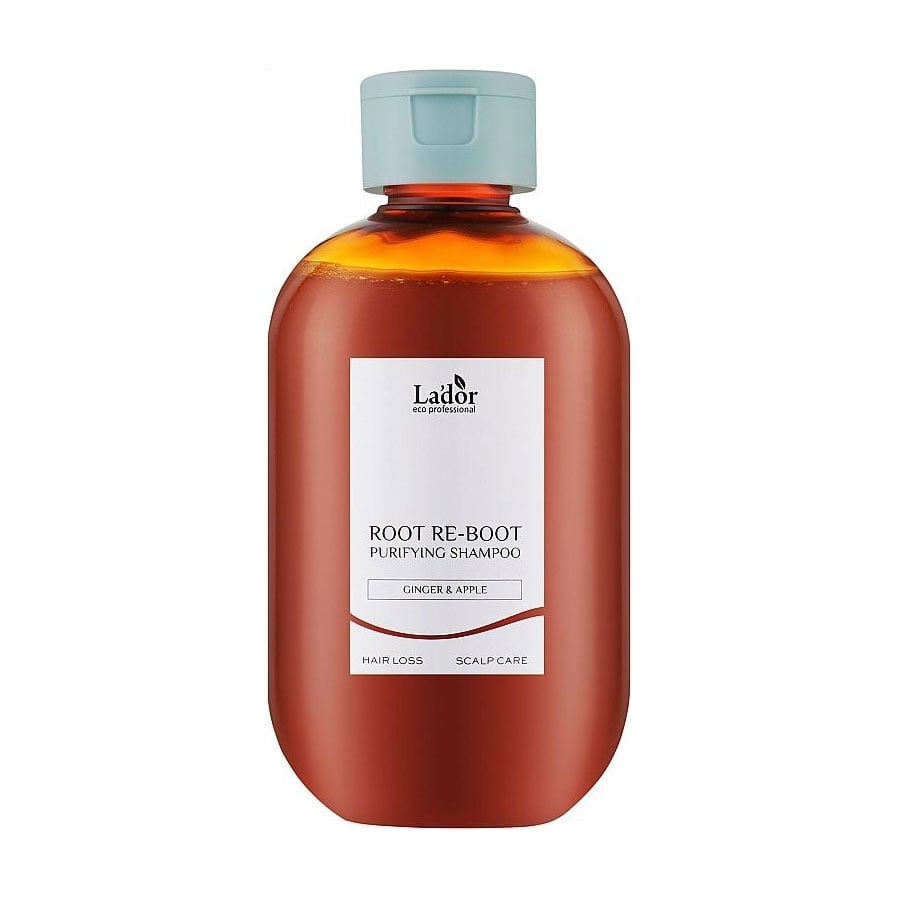 Шампунь La'dor Root Re-Boot Purifying Shampoo Ginger &amp; Apple для чутливої шкіри голови, 350 мл