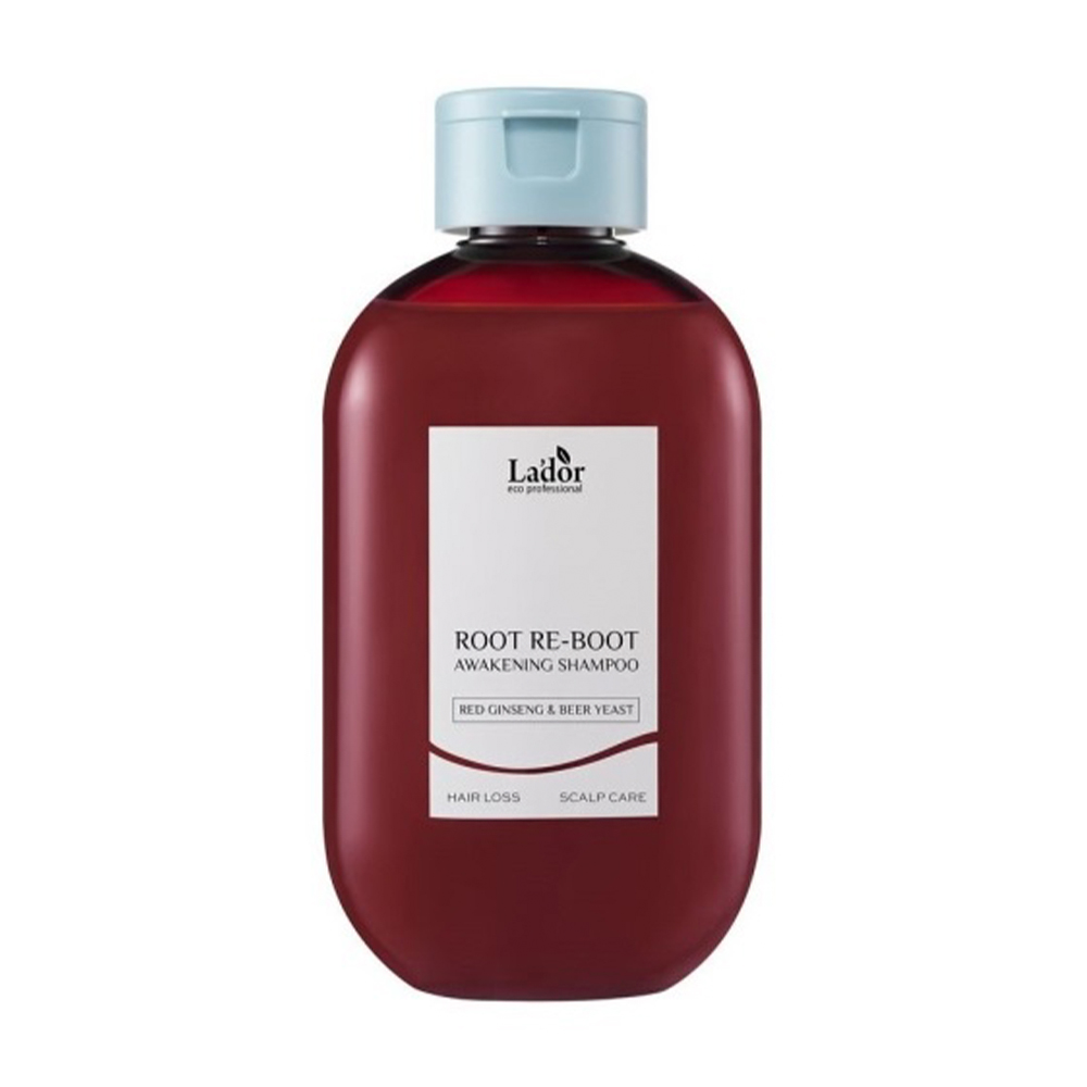 Уцінка! Шампунь La'dor Root Re-Boot Awakening Shampoo Red Ginseng &amp; Beer Yeast для росту волосся, 300 мл
